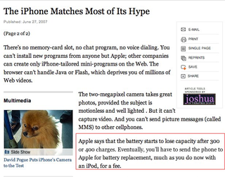 Illustration for article titled Actually, the iPhone Battery Will Last Longer Than 400 Charges